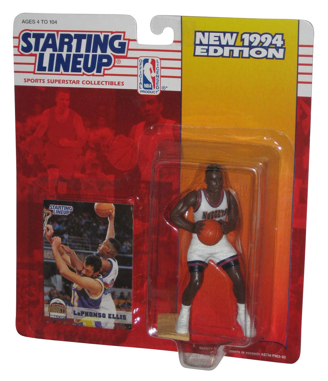 NBA フィギュア Amazon | 1994 LaPhonso Ellis NBA Starting Lineup Figure